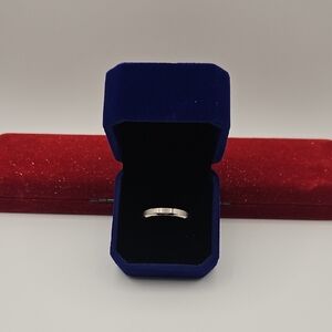 Source Unknown Wedding Band Sterling Silver Men's